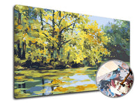 Slikanje po številkah PREMIUM GOLD - Jezero