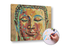 Slikanje po številkah SPIACI BUDHA | nizka težavnost – pogled 3