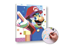 Slikanje po številkah SUPER MARIO
