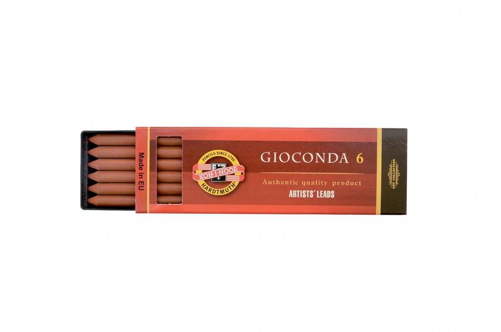 Slikarska kreda GIOCONDA rdeče-rjava Russet sepia / 6 kom