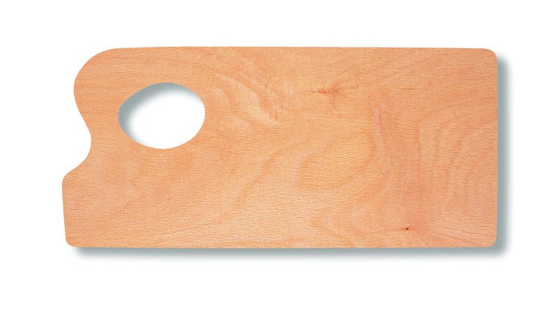 Slikarska lesena Paleta majhna