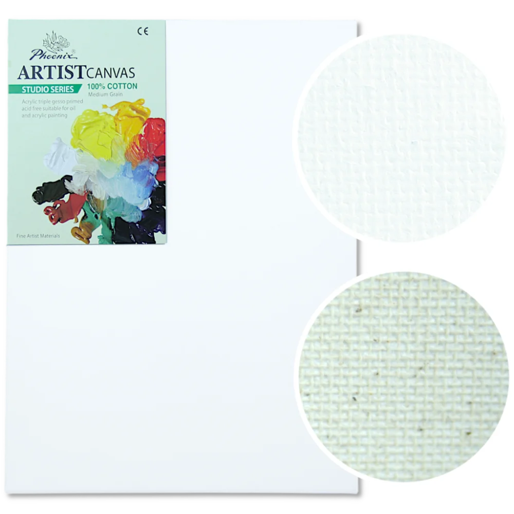 Slikarsko platno na okvirju Phoenix 24 × 30 cm – komplet 5 platen