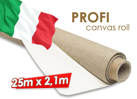 Slikarsko platno v roli PROFI 25 m | izberite širino