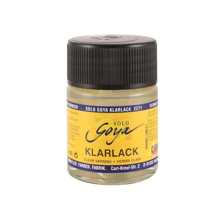 SOLO GOYA Brezbarvni lak 50 ml