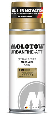 Sprej za grafite MOLOTOW™ UFA Metallic 400 ml | različne barve