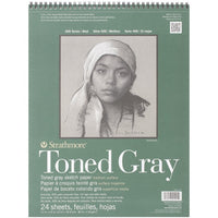 Strathmore Toned Sketch Paper Gray | Izberite dimenzije – pogled 3