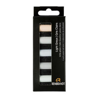 Suhi pasteli Rembrandt 5 kosov – Light Greys