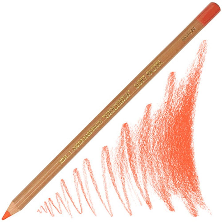 Suhi pastel v svinčniku KOH-I-NOOR – vermilion svetla