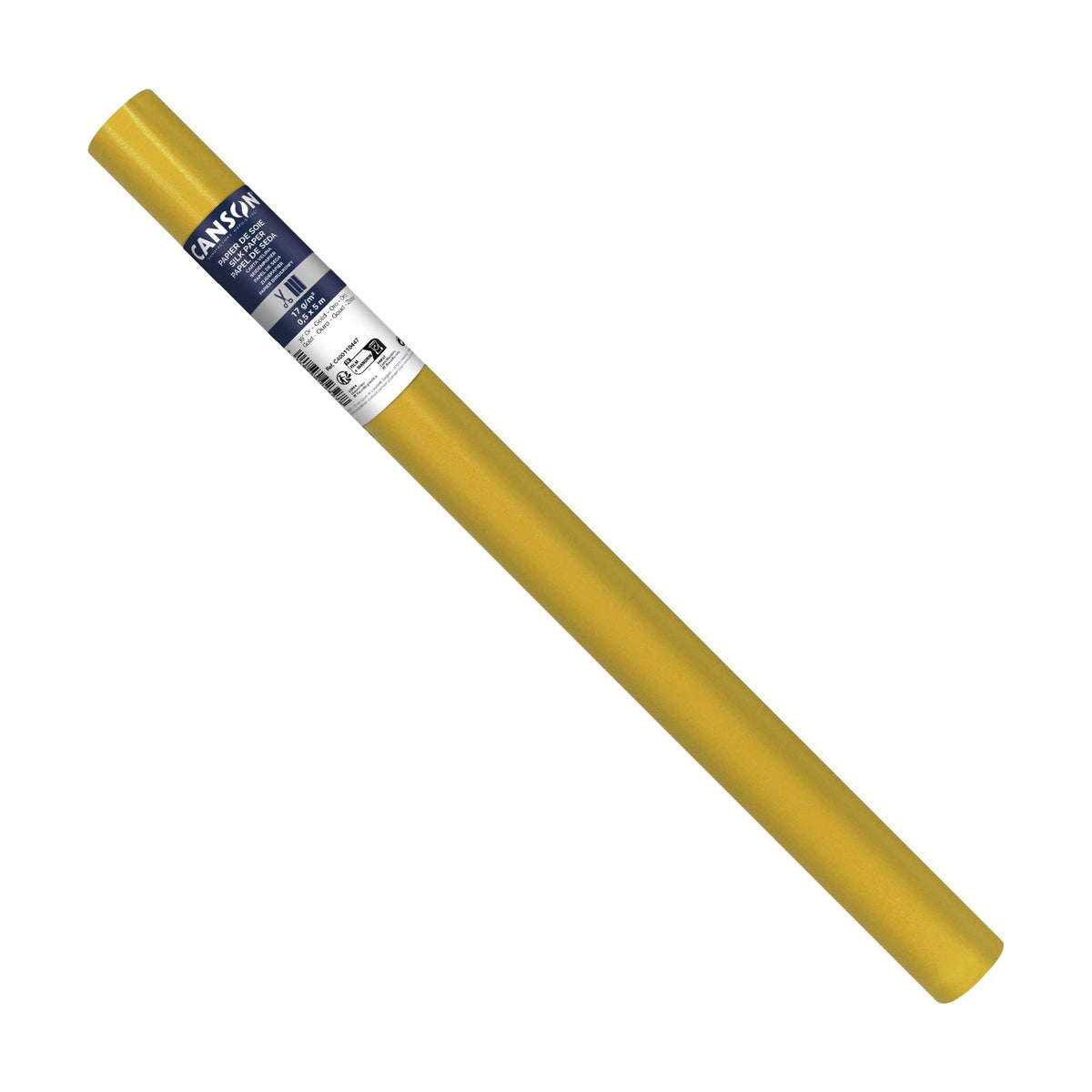Svileni papir CANSON v roli 50 x 500 cm, 17 g – Zlata