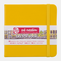 Skicirka Talens Art Creation Golden Yellow 12 x 12 cm, 140 g/m², 80 listov