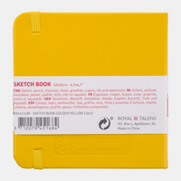 Skicirka Talens Art Creation Golden Yellow 12 x 12 cm, 140 g/m², 80 listov