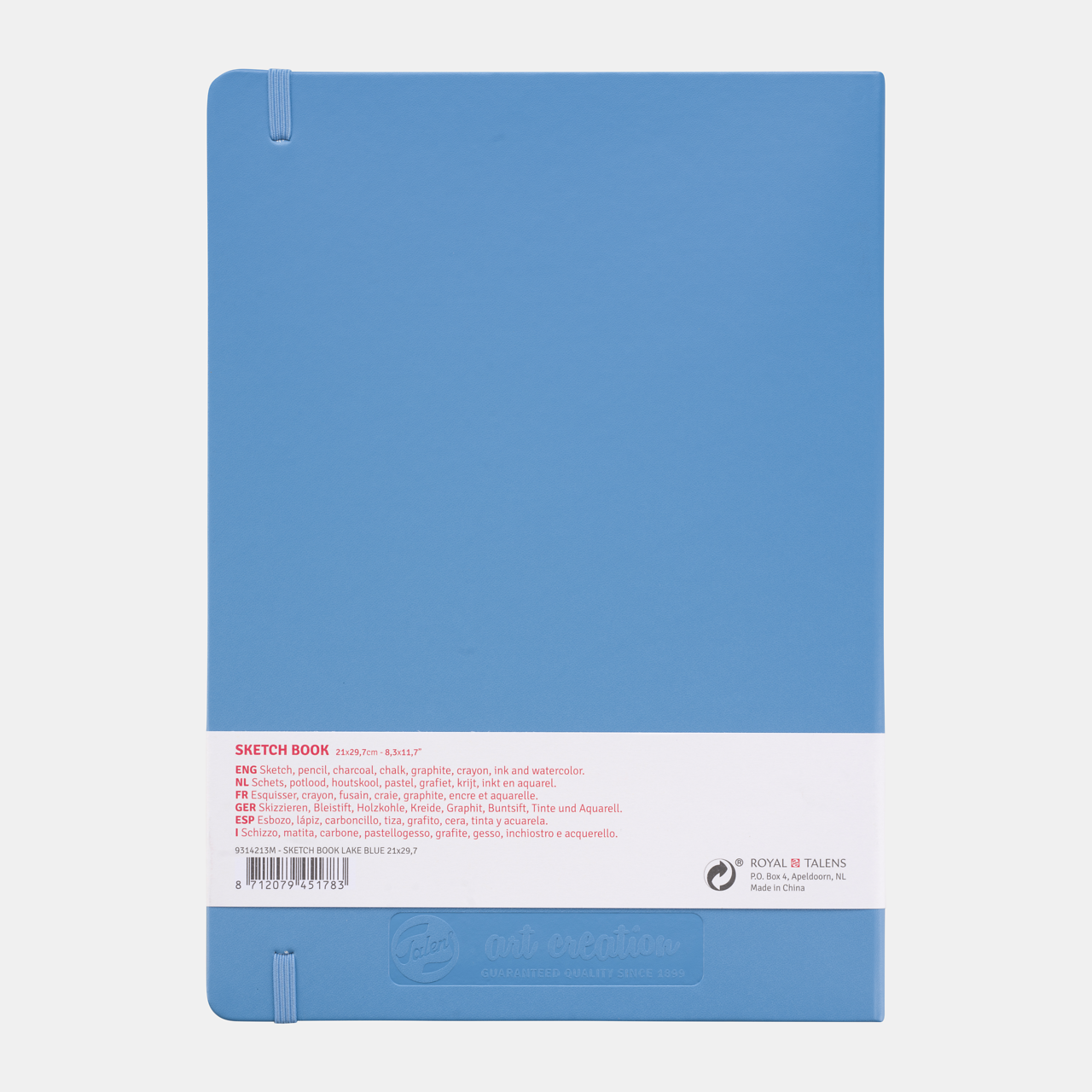 Skicirni blok Talens Art Creation Light Blue 21 x 30 cm, 140 g, 80 listov