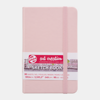 Skicirka ROYAL TALENS Art Creation Pastel Pink 9 x 14 cm, 140 g, 90 listov, trda vezava