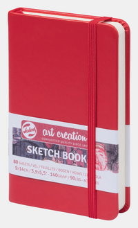 ROYAL TALENS skicirka Talens Art Creation Red 9 x 14 cm 140 g 80L trda vezava