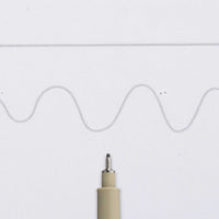 Tehnično pero SAKURA Pigma Micron 08 - 0.50 mm, svetlo siva