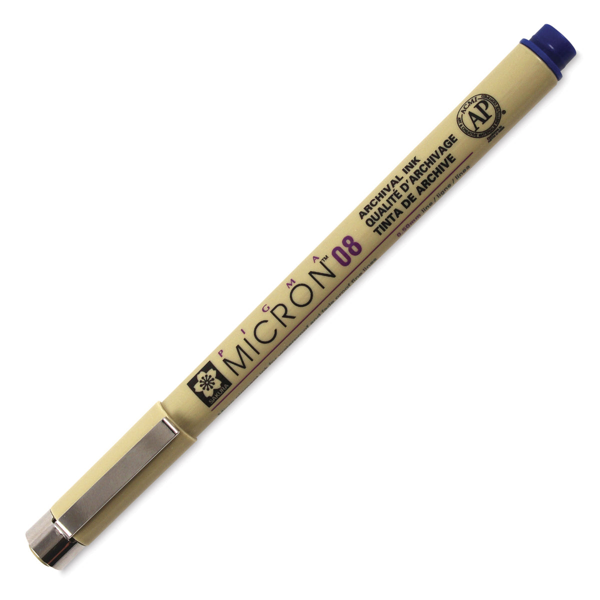 Tehnično pero SAKURA Pigma Micron kraljevsko modra – 0,45 – 0,50 mm
