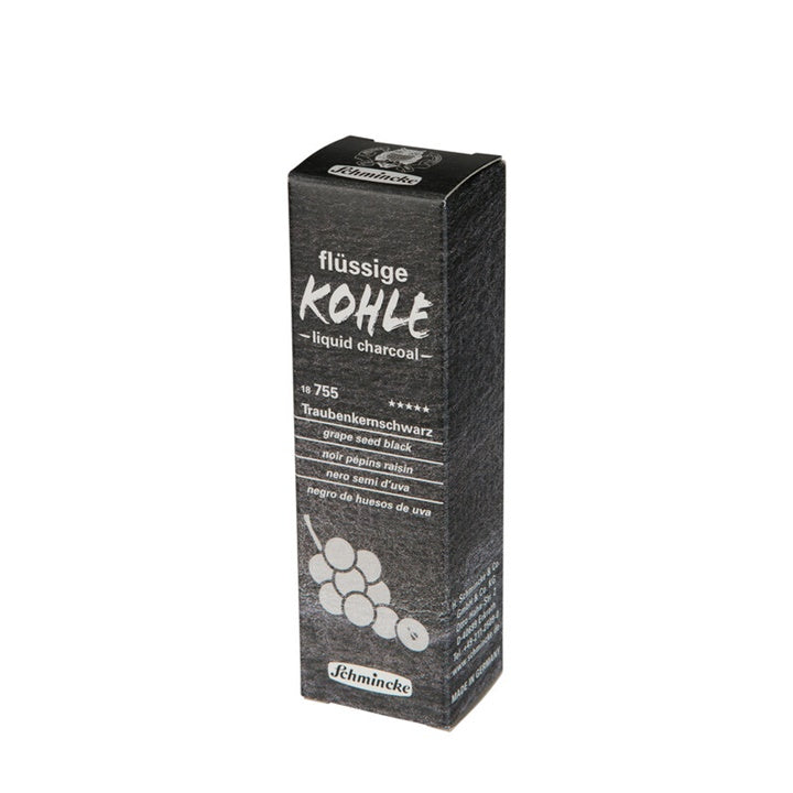 Tekoče oglje v tubi Schmincke 35 ml | različni odtenki črne — slika 4