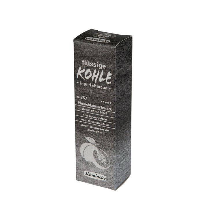Tekoče oglje v tubi Schmincke 35 ml | različni odtenki črne — slika 2