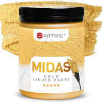 Tekoča kovinska pasta ARTMIE MIDAS gold | različni obsegi – pogled 3