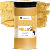 Tekoča kovinska pasta ARTMIE MIDAS gold | različni obsegi – pogled 4