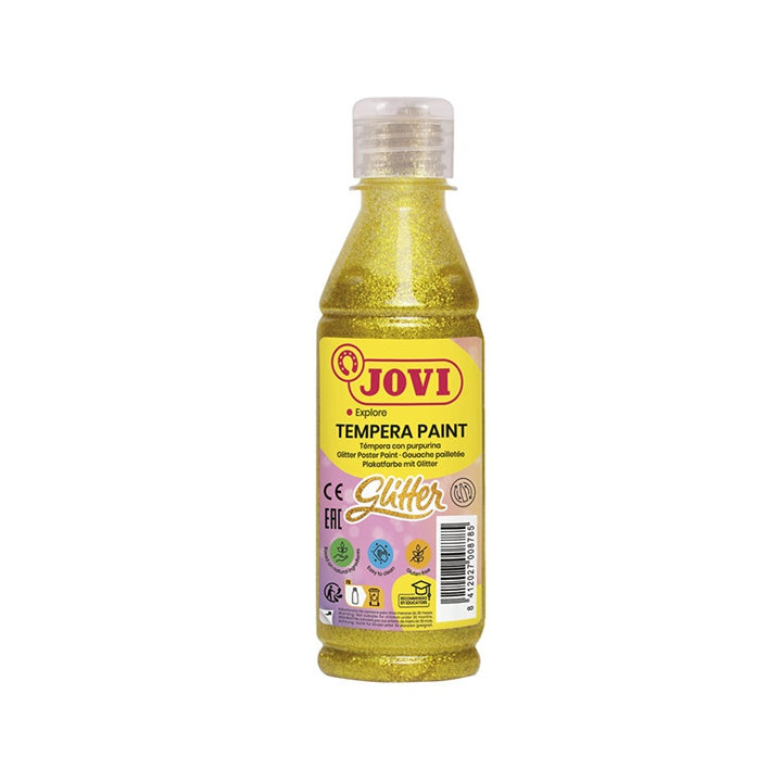 Tekoča tempera barva z bleščicami JOVI 250 ml | različne barve – pogled 2