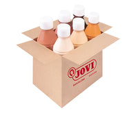 Tekoča tempera JOVI Premium 6 x 250 ml kožni odtenki