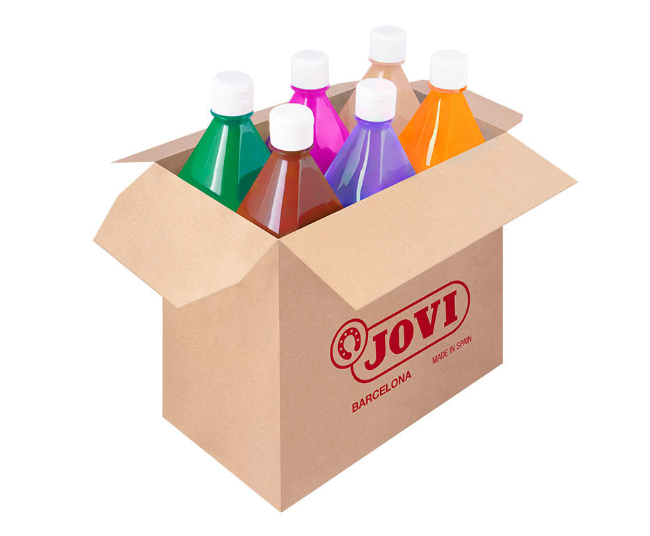 Tekoča tempera JOVI Premium set 6 x 1000 ml – različica B