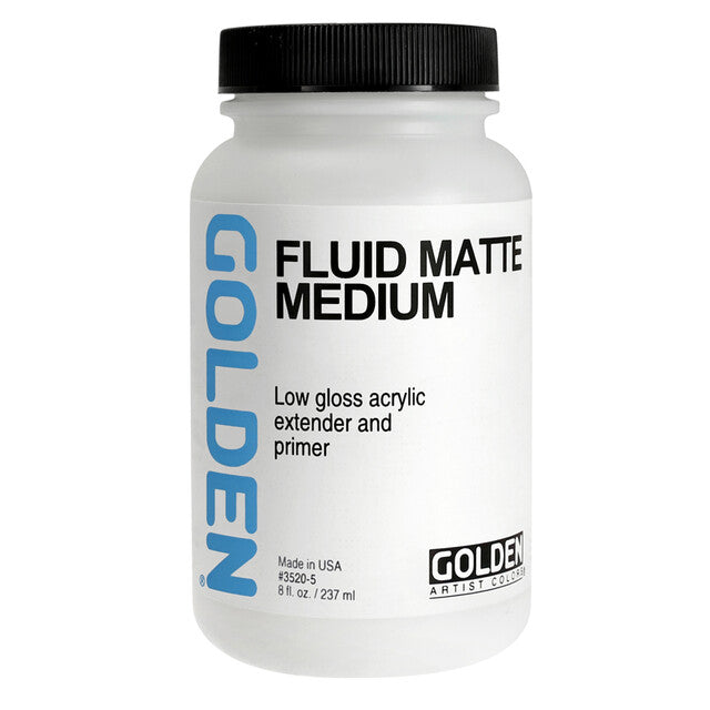 Tekoči mat akrilni medij GOLDEN Fluid Matte Medium