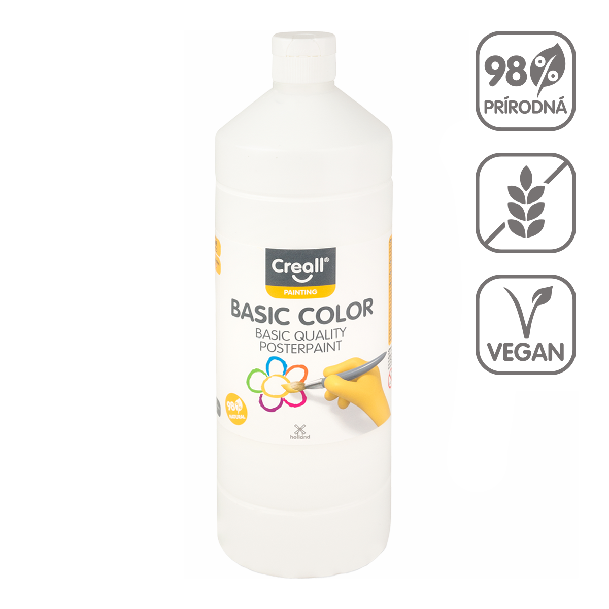 Temper barva Creall, 1 000 ml – bela