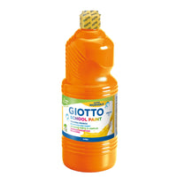 Tempera barva GIOTTO School Paint 1000 ml – oranžna