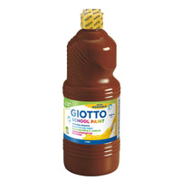 Tempera barva GIOTTO School Paint 1000 ml – rjava