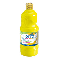 Tempera barva GIOTTO School Paint 1000 ml – rumena