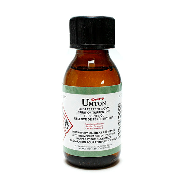 Terpentin olje Umton 3221 | različni volumni – pogled 3