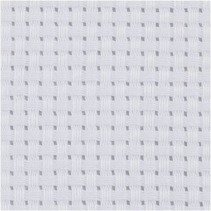 Tkanina za vezenje AIDA 50x50 cm 35 kvadratov po 10 cm – pogled 2