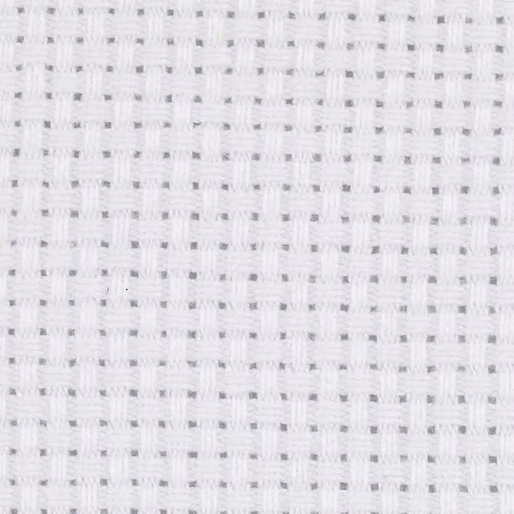 Tkanina za vezenje AIDA 50x50 cm 43 kvadratov po 10 cm – pogled 2