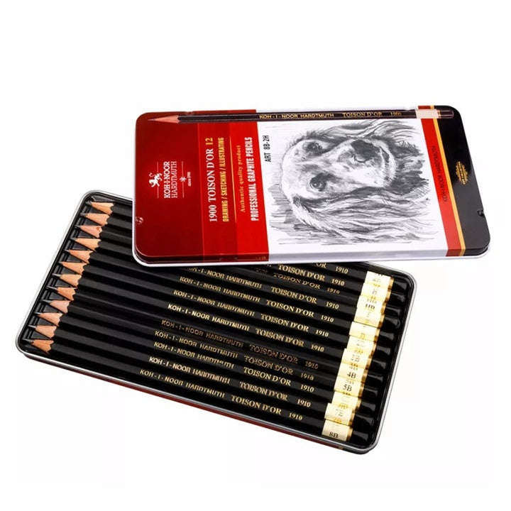 Toison d'Or Professional grafitni svinčniki – pogled 2