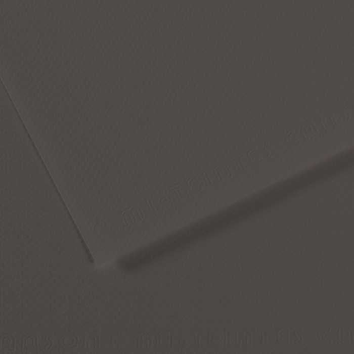 Toniran papir CANSON Mi-Teintes 50 x 65 cm – 160 g/m² – Ogljeno siva 184
