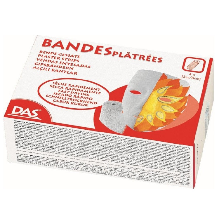 Trakovi za modeliranje DAS Plaster Strips - 4x 3m-8cm
