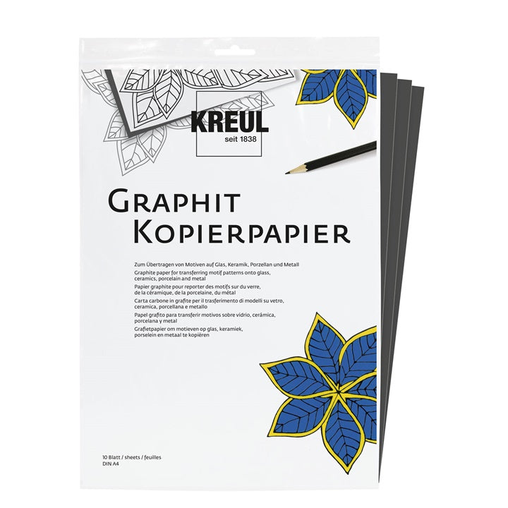 Transferni papir Hobby Line A4 grafitni - 10 listov