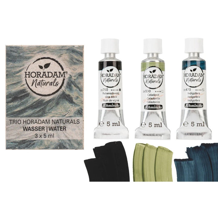 Trio Water HORADAM Naturals Akvarelni komplet – pogled 2
