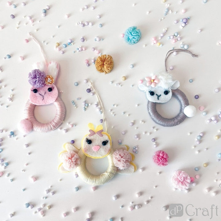 Tuli Pom Poms za ustvarjanje | 20 kosov, pastelne barve, 2 cm – pogled 3