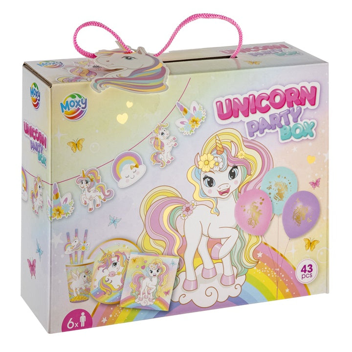 Unicorn Otroška zabava Set 43 kosov