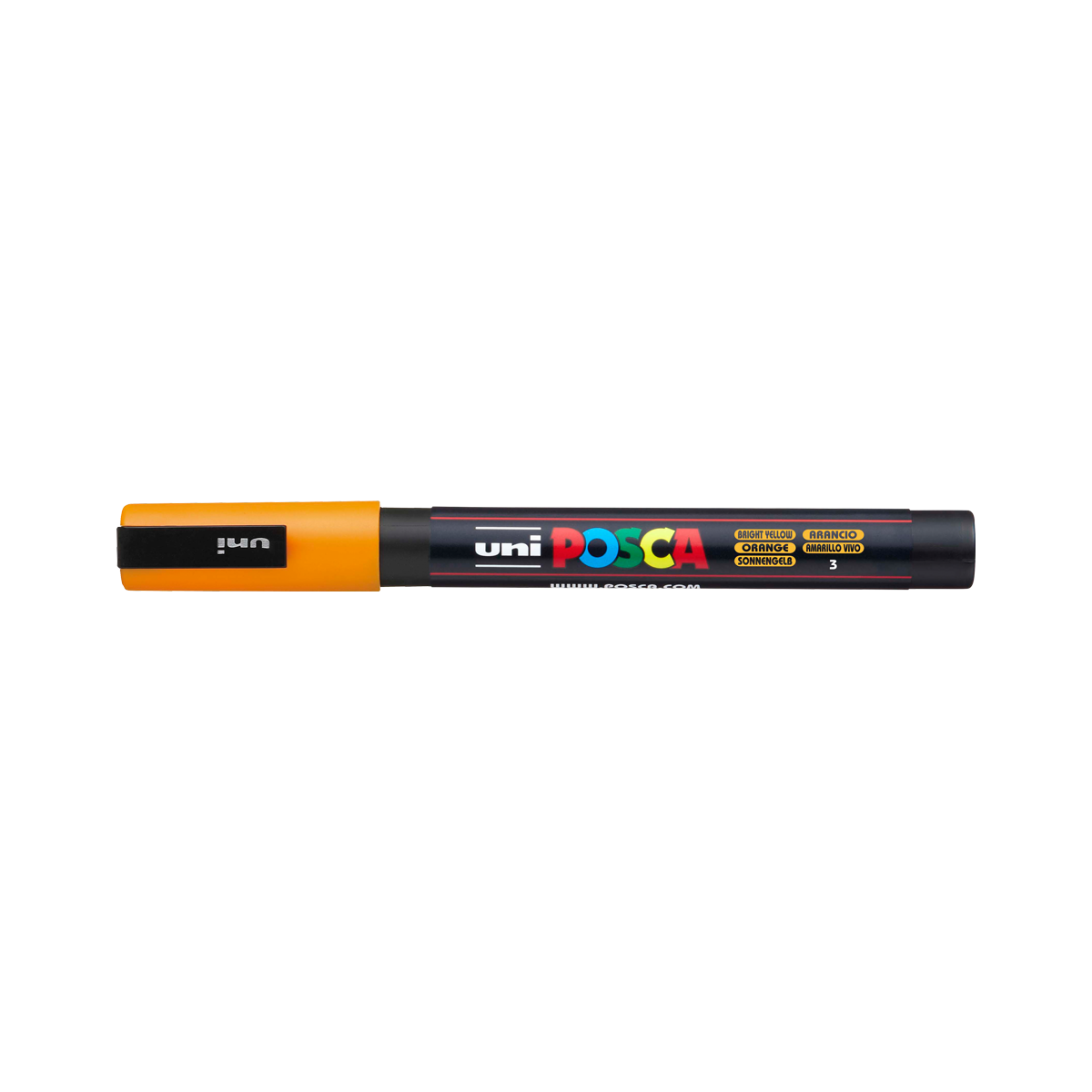Posca marker PC-3M – 0,9 - 1,3 mm, svetlo rumena (3)