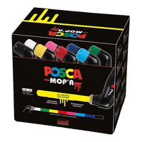Posca PCM-22 8C MOP´R set markerjev, 3 – 19 mm, mešane barve (8 kosov)