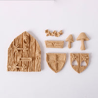 Upogljiv les Pentart Fairy Tale komplet 6 x 5 cm 7 kosov