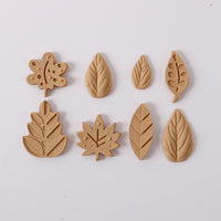 Upogljiv les Pentart Leaf set 3 x 2,9 cm 8 kosov