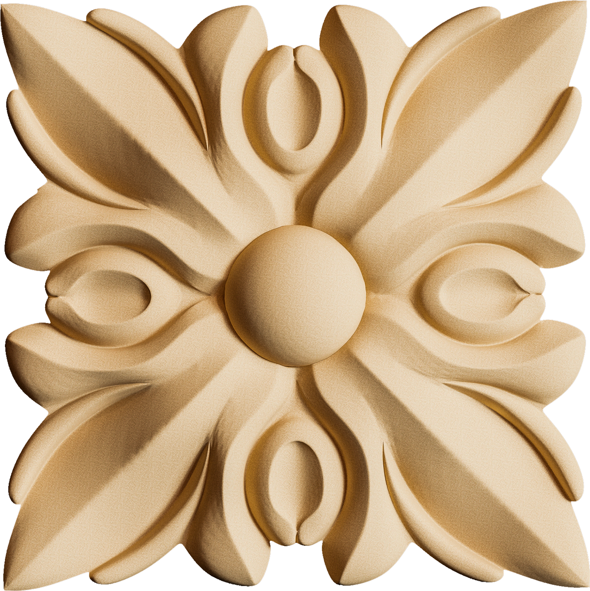 Upogljiv les Pentart RZ 03 kvadrat 6 x 6 cm