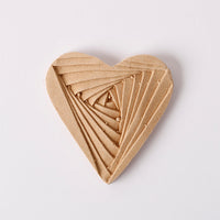 Upogljiv les Pentart Srce 5 x 6 cm