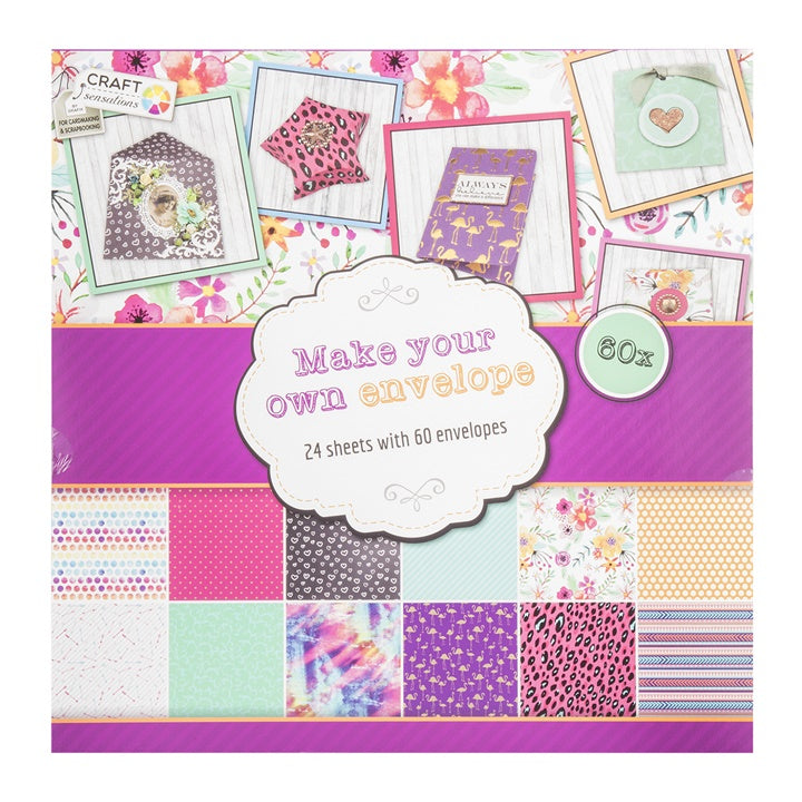 Ustvarjalen set Craft Sensations za scrapbooking tehniko - 24 listov | različni dizajni – pogled 3