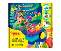 Ustvarjalni modelirni set Jovi Tech Crazy Cars Pošasti - 14 kosov